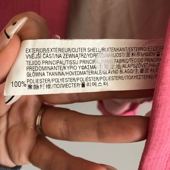 Zara Basic Pink Lightweight coat - Picture 6 of 8